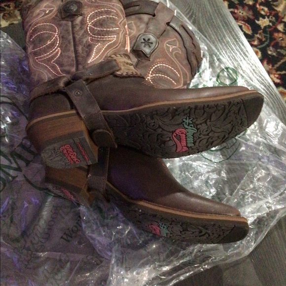 🤠Cowgirl Leather boots!! Tombstone Arena Queen Boots🐴 - Picture 5 of 7